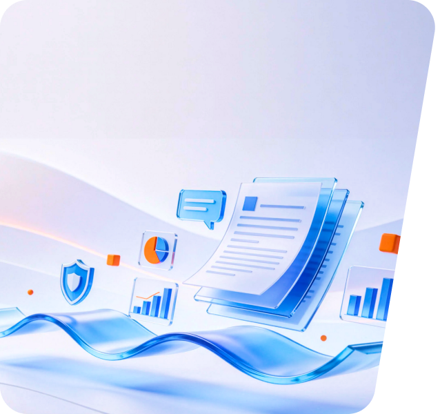 个人服务白色背景